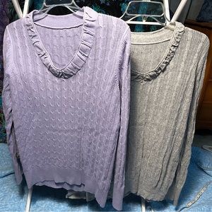 Vintage Cable Knit Sweater Collection